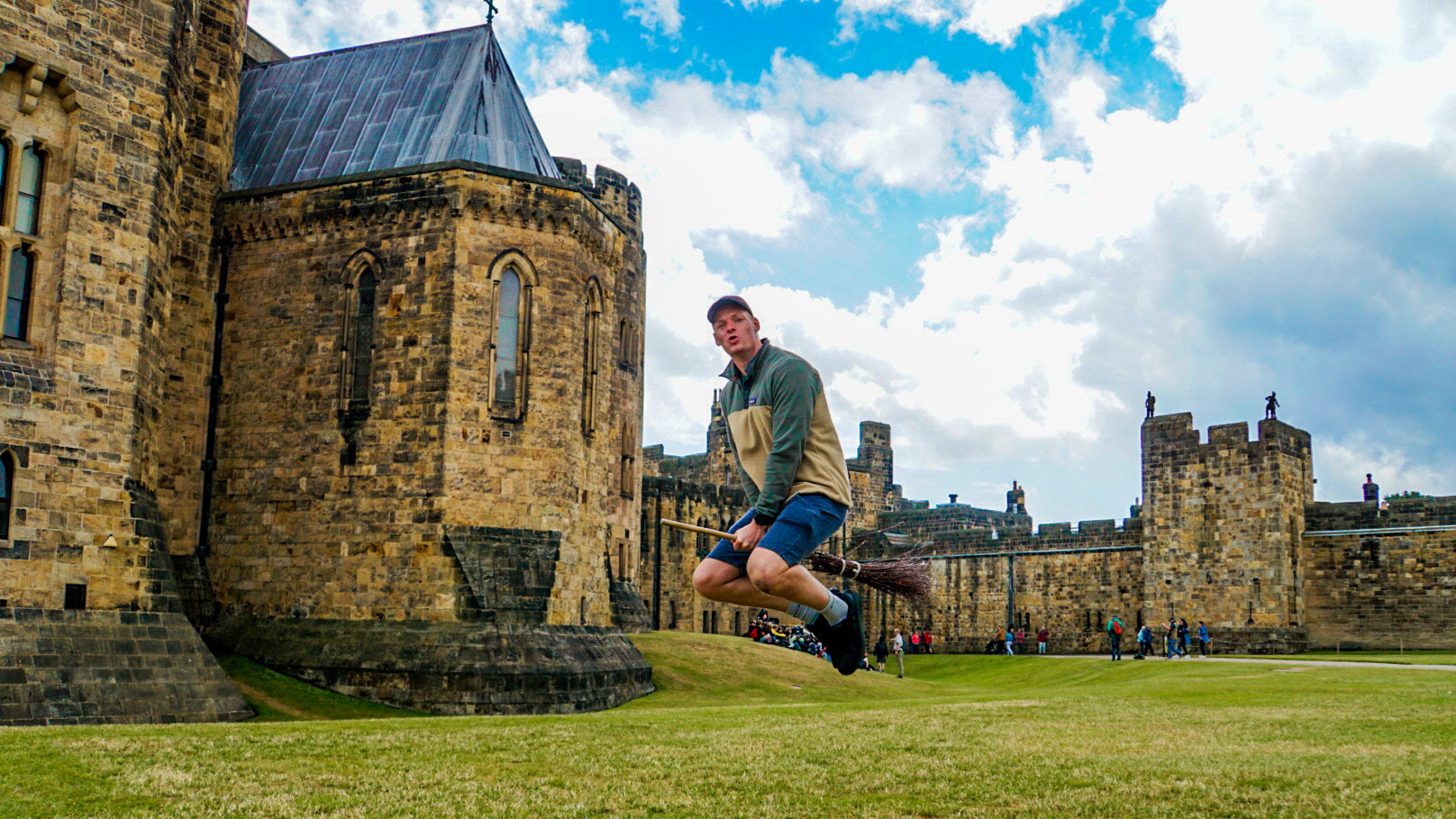 alnwick castle harry potter kasteel