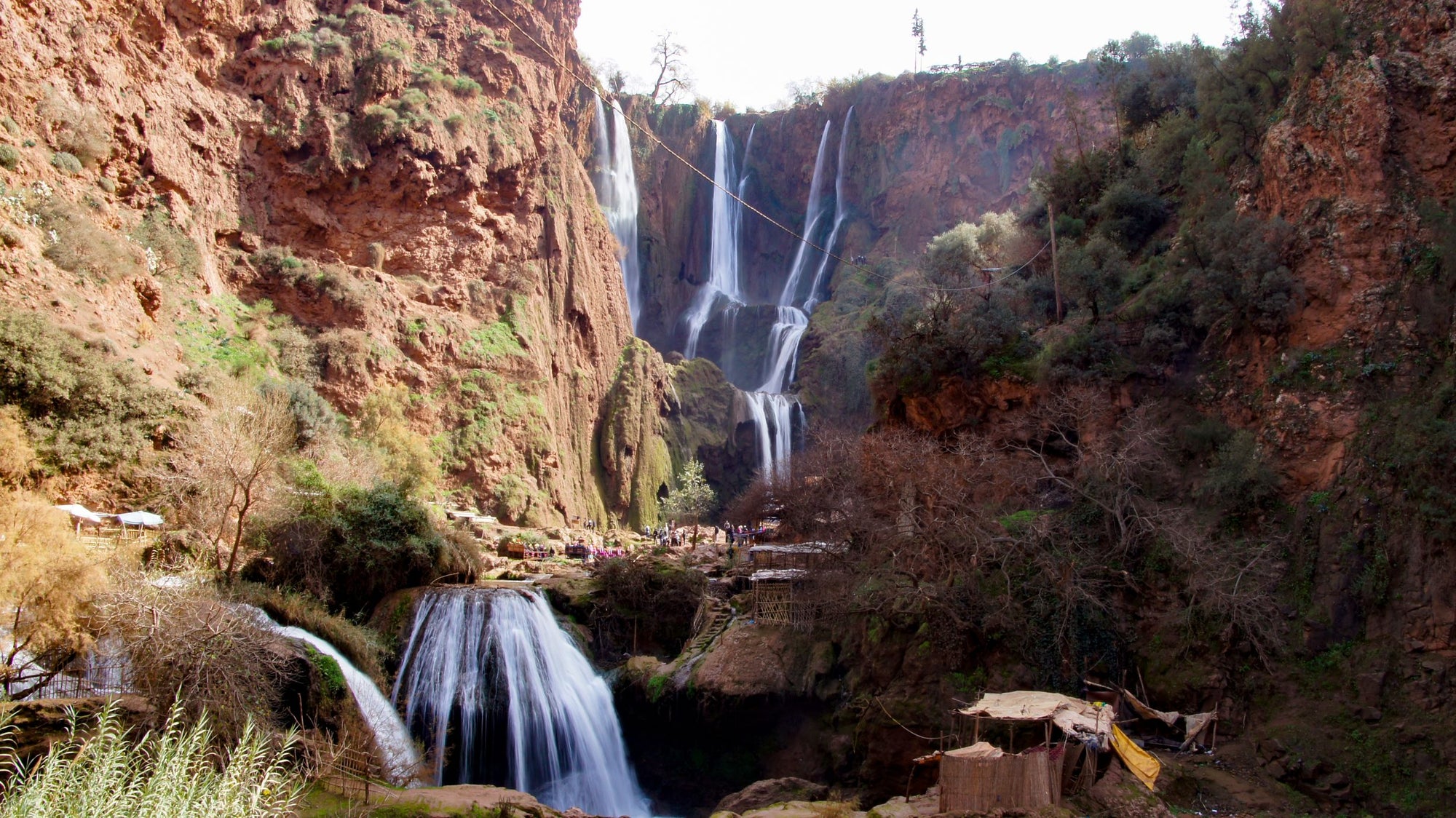 Ouzoud watervallen