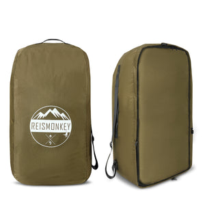 Flugtasche und Regenschutz 2 in 1