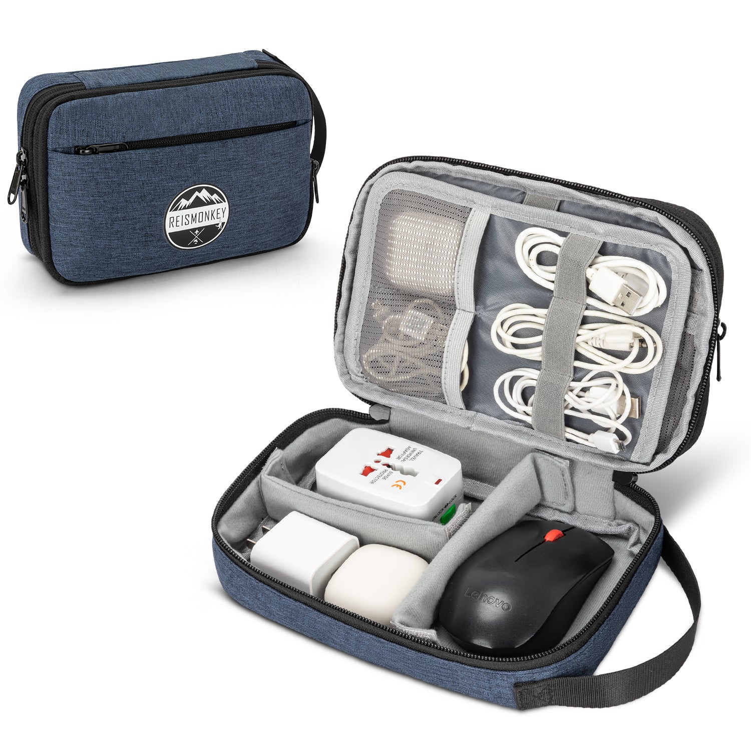 Kabel-Organizer-Tasche Compress-It
