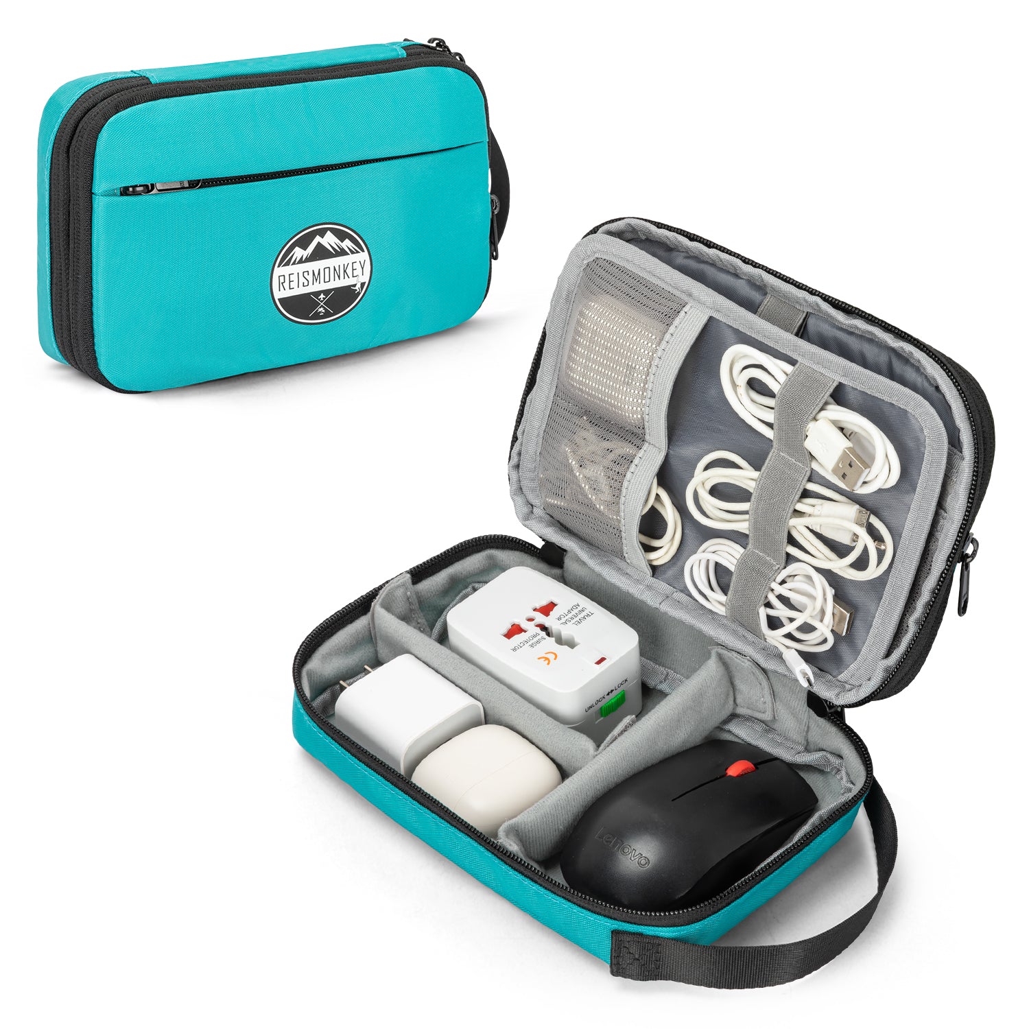 Kabel-Organizer-Tasche Compress-It