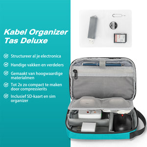 Kabel-Organizer-Tasche Compress-It