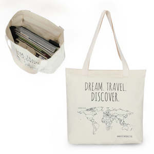 Katoenen tas 'Colour your world'