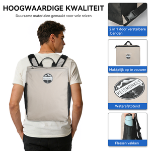 Opvouwbare Rugzak 2 in 1
