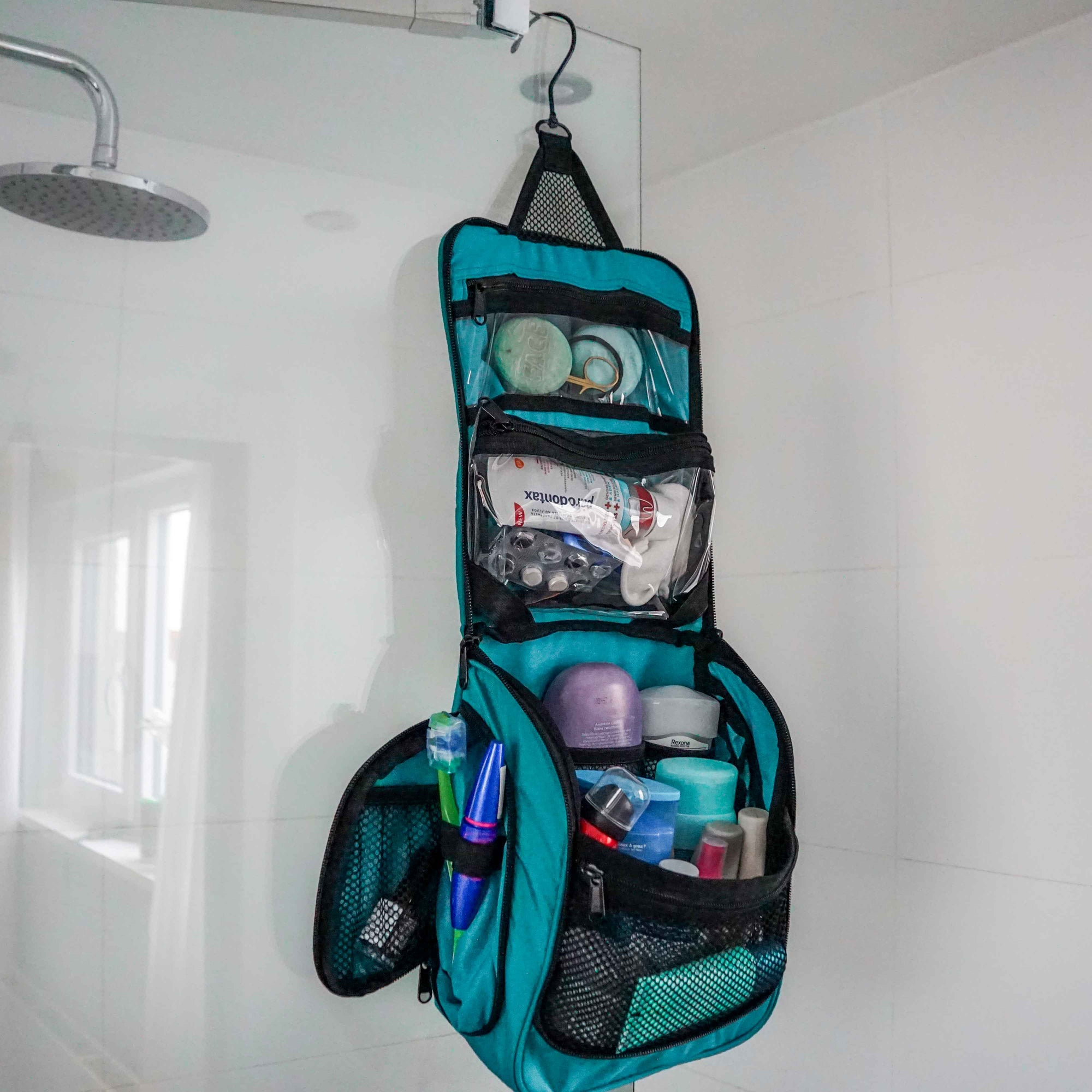 toilettas met haak