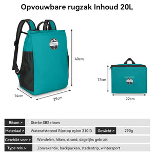 Opvouwbare Rugzak 2 in 1