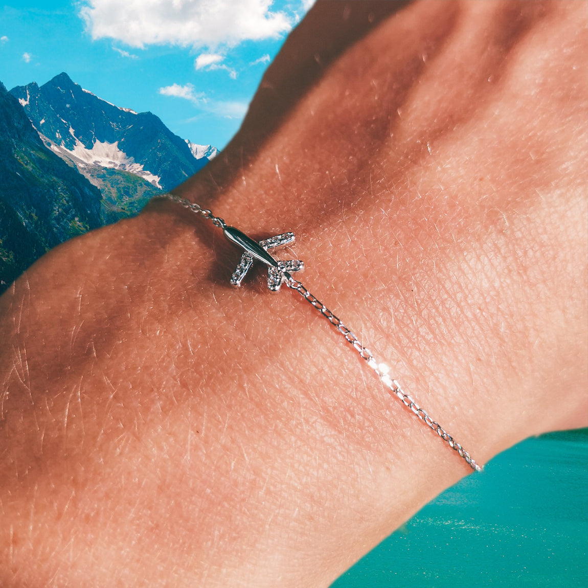 Zilveren armbandje